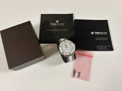 Reloj TAG HEUER Fórmula 1 Diamantes Blancos 60 Bisel 41mm 200m Muñeca 18cm Foto 1 de 4
