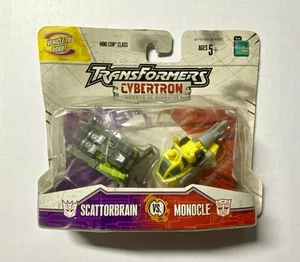 Transformers Cybertron SCATTORBRAIN vs MONOCLE nuovo sigillato in fabbrica 2005 - Foto 1 di 2