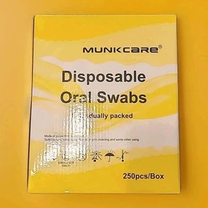 Munkcare Disposable Oral Swabs - Picture 1 of 4
