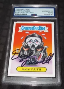 Dane Farwell Scream stuntman Ghostface signed autographed Garbage Pail Kids PSA - Picture 1 of 3