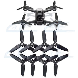 8PCS Low-Noise Propellers Blades Set For DJI FPV Combo Quick Release Prop Silver - Picture 1 of 12