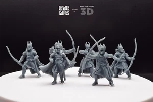 Old High Human Archer Davale Games 3D Printed With High Quality Resin - Picture 1 of 11