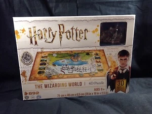 Harry Potter Sealed Wizarding World 4 D Puzzle 892 pieces - Picture 1 of 7