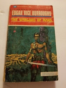 The Warlord Of Mars Edgar Rice Burroughs 1969 Vintage Paperback - Picture 1 of 2
