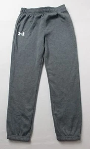 Under Armour Boy's Fleece Lined Solid Pull-On Sweatpants CL8 Gray Size US:7 - Picture 1 of 5