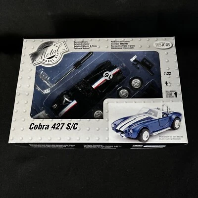 Testors COBRA 427 S/C 6300062 Metal Body Model Kit 1:32 New in Box - Image 1 of 4