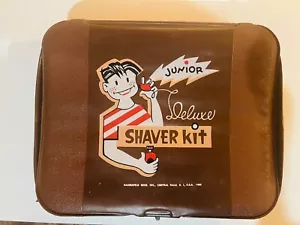 Vintage/Collectible/Rare Hassenfield Bros. Child's Toy Junior Deluxe Shaver Kit - Picture 1 of 8