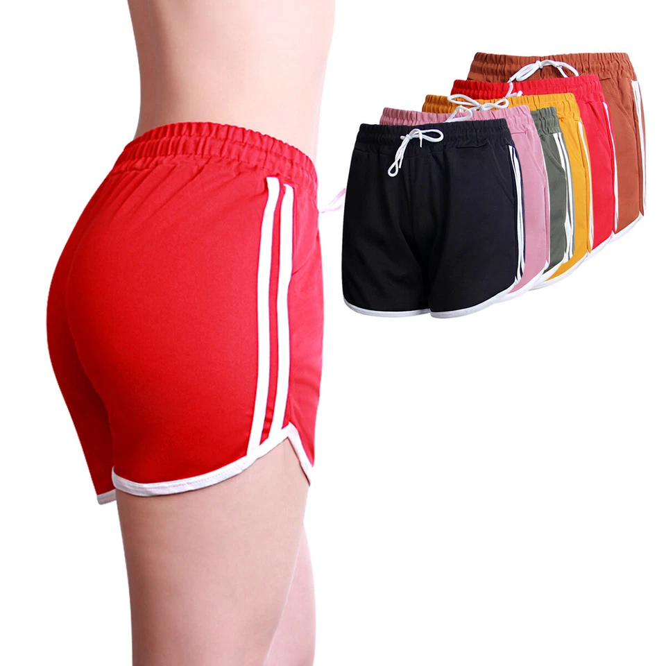Dames Pantalon Court Sport Shorts Hotpants Pantalon De Plage Été - Photo 1/1