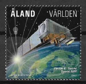 Aland Mi.Nr. 501** (2021) postfrisch/Satellitenmeteorologie - Picture 1 of 1