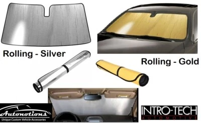 SILVER or GOLD Custom Fit Sun Shade for Lexus Windshield Heat SunScreen Shield - Image 1 of 4