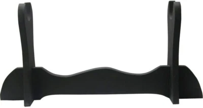 Premium Wooden Single Samurai Sword Stand - Elegant Display for Treasured Katana - Image 1 of 4