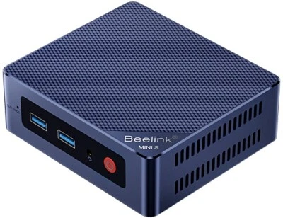 Beelink MINI S12 PRO, Mini PC Windows 11 Pro, Intel N100, UHD 4K, 16G DDR4, 500G - Immagine 1 di 4
