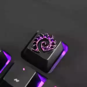 StarCraft Zerg Aluminium Tastenkappe | Gaming | Custom - Bild 1 von 6