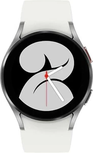 Samsung Watch 4 - 40MM (Wi-Fi +LTE) - 16GB SM-R865 - Silver - Good - Zdjęcie 1 z 5