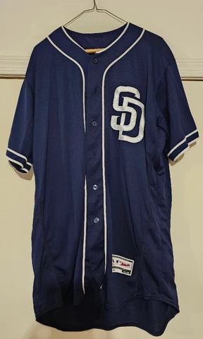 2016 San Diego Padres Smith Majestic Spring Training Jersey Authentic Size 48 Cover