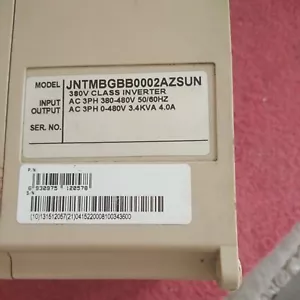 1PS Used For TECO JNTMBGBB0002AZSUN 380V 1.5KW Inverter Free Shipping - Picture 1 of 2
