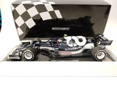 Minichamps Alpha Tauri Honda AT02 #10 P. Gasly Bahrain GP 2021 1/18 117210110 - Immagine 1 di 2