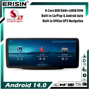 12,3" 8-Core 128GB Android 14 CarPlay DAB+ Autoradio für Mercedes B-Klasse W246 - Bild 1 von 23