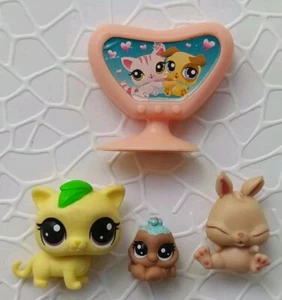 Auténtico Littlest Pet Shop LPS Rescate Colas Centro Conejo Gato Búho Lote de TV - Imagen 1 de 7