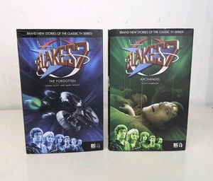 Blake's 7 The Forgotten & Archangel Hardcover Hardback Book Big Finish Bundle X2 - Picture 1 of 18