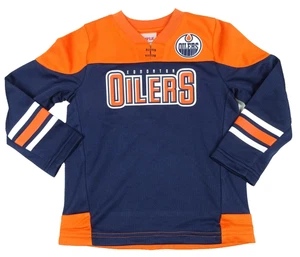 Maglietta manica lunga Edmonton Oilers NHL bambino - Foto 1 di 3