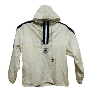 Vintage 90s Converse All Star Windbreaker Nylon Jacket Size Large - Picture 1 of 4