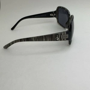Baby Phat Square Black Rare Printed Sunglasses B2056 Blk 57-16 118 Y2K VTG UV400 - Picture 1 of 11