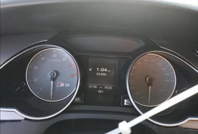 Cuadro medidor velocímetro original S5 2014-2017 121 k millas Audi Foto 1 de 4
