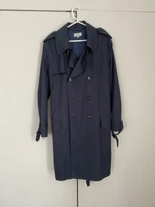 APC men’s trench coat Navy Blue XL - Picture 1 of 9