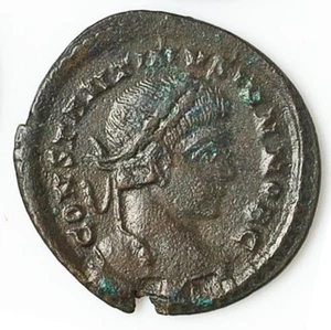 EMPIRE Constantine II Caesar LONDON 324AD as Caesar VOT X Ancient Roman Coin 487 - Picture 1 of 2
