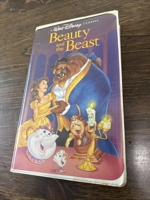 Beauty And The Beast Walt Disney Black Diamond VHS — 第 1/4 张图片