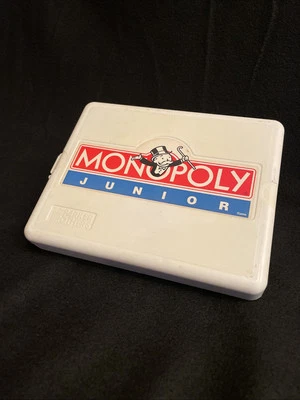 1994 Monopoly Junior Travel Game by Parker Brothers Good Condition - Image 1 of 4