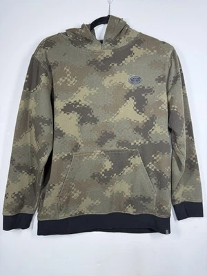 Vans Hombres Digital Camuflaje Sudadera con Capucha Pullover Verde Camuflaje Talla Grande Foto 1 de 4