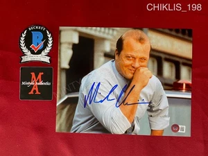Michael Chiklis autographed signed 8x10 photo The Commish Beckett COA - Picture 1 of 3