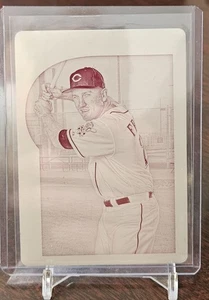 2015 Topps Gypsy Queen piastra di stampa magenta 1/1 Todd Frazier - Foto 1 di 2
