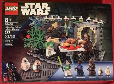 LEGO Star Wars 40658 Halcón Milenario Holiday Diorama Foto 1 de 2