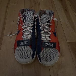 Nike KD Trey 5 III Mens Basketball Shoes Sz10 Mesh-812558-990 Orange Blue Read - Picture 1 of 7