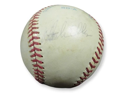 Dock Ellis Signed Autographed AL Baseball Pirates Yankees COA - Image 1 of 3