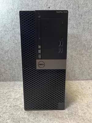 Dell OptiPlex 7040 MT i5-6500 @ 3.20GHz, 256GB NVMe, 16 GB, Win 11 Home Ver.25H2 - Image 1 of 4