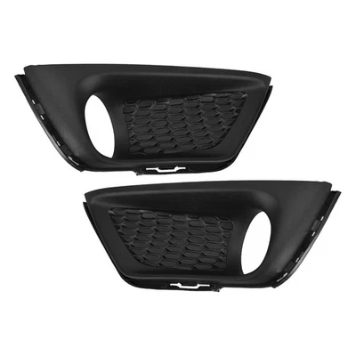 L & R Stoßstange Nebelscheinwerfer Abdeckung Fit Für Jeep Compass 2017-2020 - Bild 1 von 4