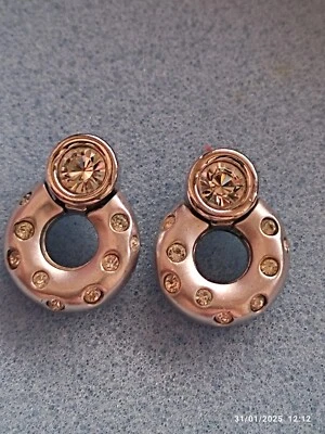 SWAROVSKI  Swan orecchini  Vintage Anni'90 - Immagine 1 di 4