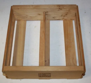 Napa Valley 24 Cassette Tape Wood Storage Rack - Picture 1 of 3