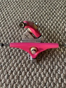 X Caliber Longboard Trucks RKP HOT PINK 180mm 50 Degrees Drop Through Or - Picture 1 of 8