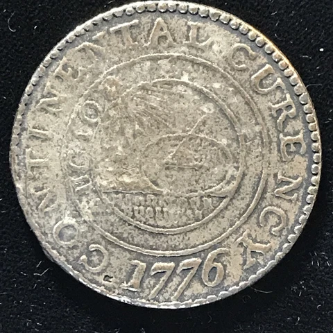 1776 Continental Curency US Dollar Coin - Fugio - Mind Your Business  We Are One Cover