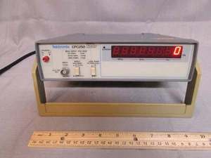 Tektronix CFC250 100 MHz Frequency Counter Tested Working - Picture 1 of 6
