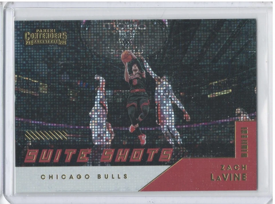 Zach LaVine 2021-22 Panini Contenders #20 Suite Shots Chicago Bulls - Image 1 of 1