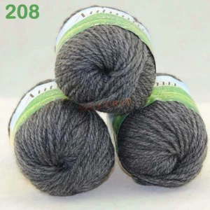 Sale New 3Balls x 50gr Chunky Warm Wool Velvet Wrap Shawl Hand Knitting Yarn 08 - Picture 1 of 4
