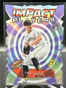 2024 Bowman’s Best PAUL SKENES Pittsburgh Pirates Impact Players #IP-20 RC - Picture 1 of 2
