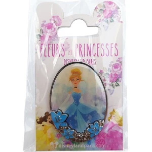 Disneyland Paris Aschenputtel Blumen & Prinzessinnen Pin Trading Badge Disney Parks - Bild 1 von 7