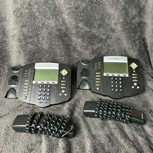 Polycom SoundPoint IP650 IP 650 Digital Telephone 2201-12630-001 Lot Of 2 - Picture 1 of 10
